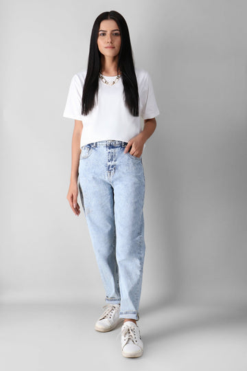 Wctss21203 White Khaadi Western 2021